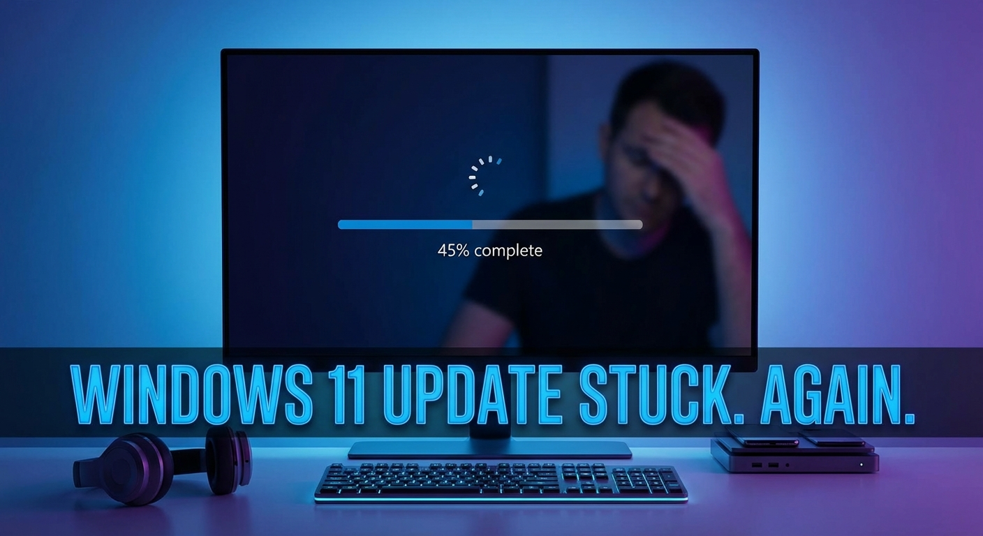 Windows 11 Update hängt bei Installation - Lösungsanleitung
