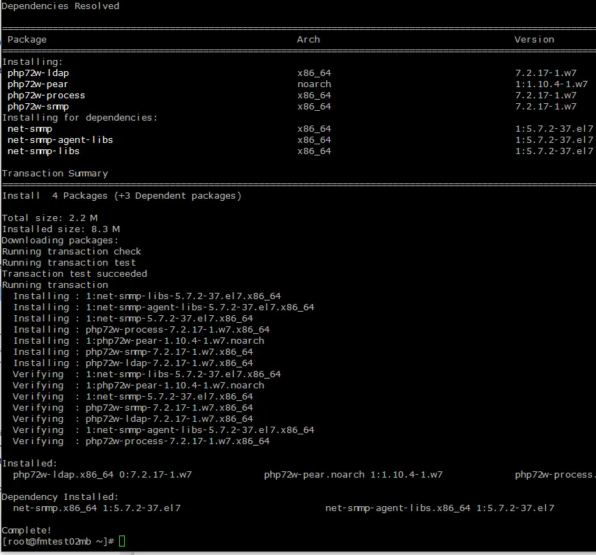Centos 7: PHP 7.2. installieren