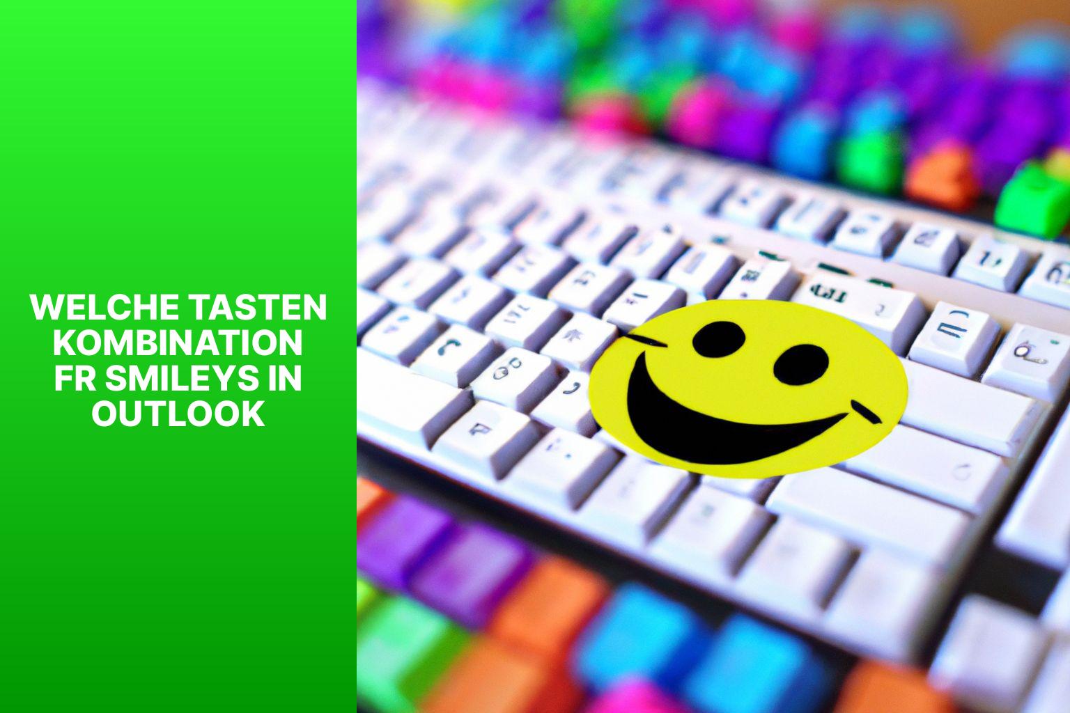 Smiley-Tastaturkürzel für Outlook