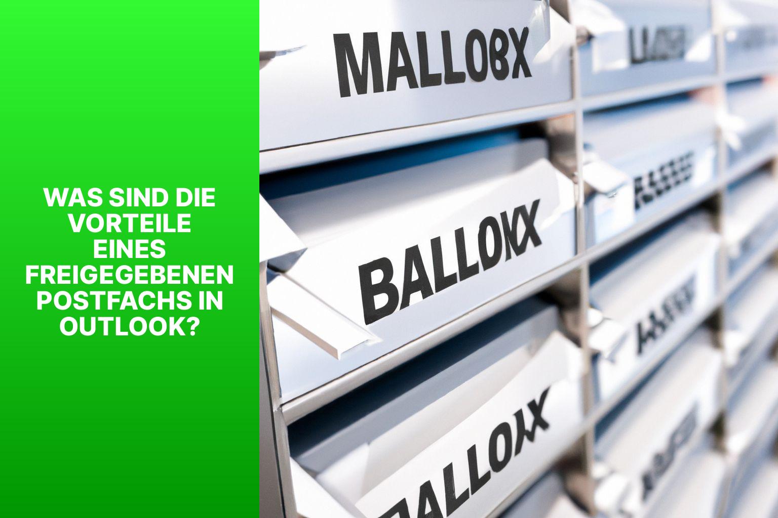 Was sind die Vorteile eines freigegebenen Postfachs in Outlook? - wie füge ich in outlook ein freigegebenes postfach hinzu? 