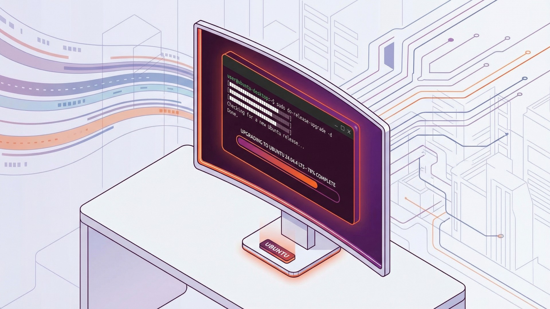 upgrade to Ubuntu 24.04.4 LTS terminal