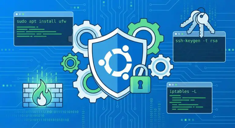 linux server security hardening tutorial with SSH firewall UFW configuration