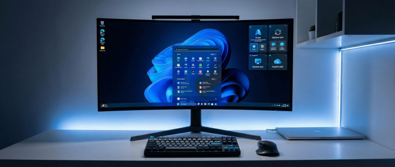 Windows 11 2026 new features on modern desktop interface