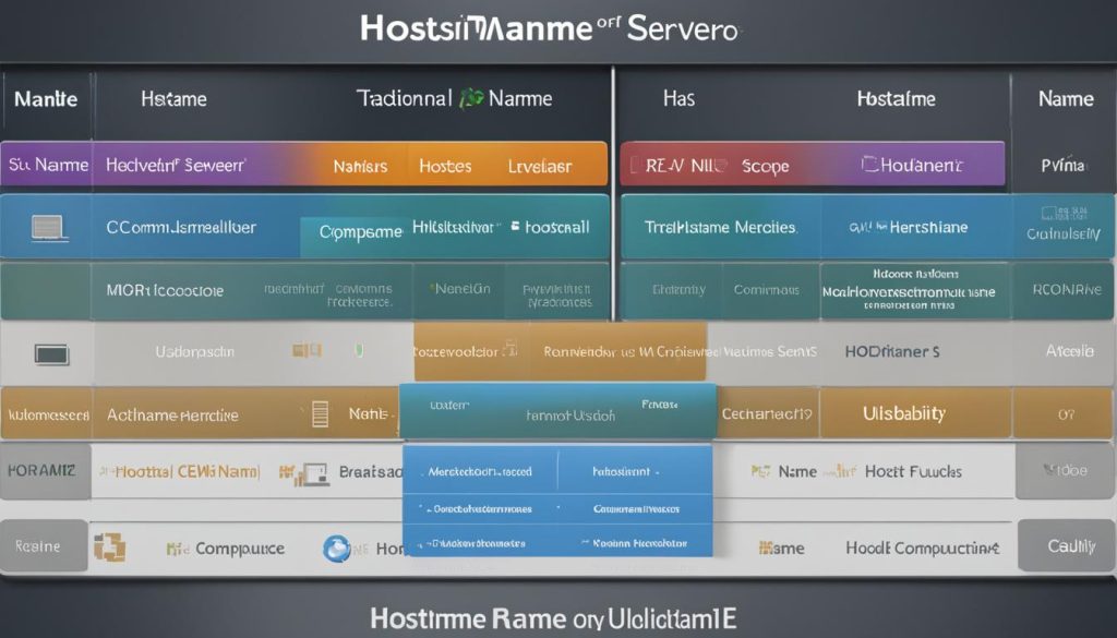 Hostname vs Server Name