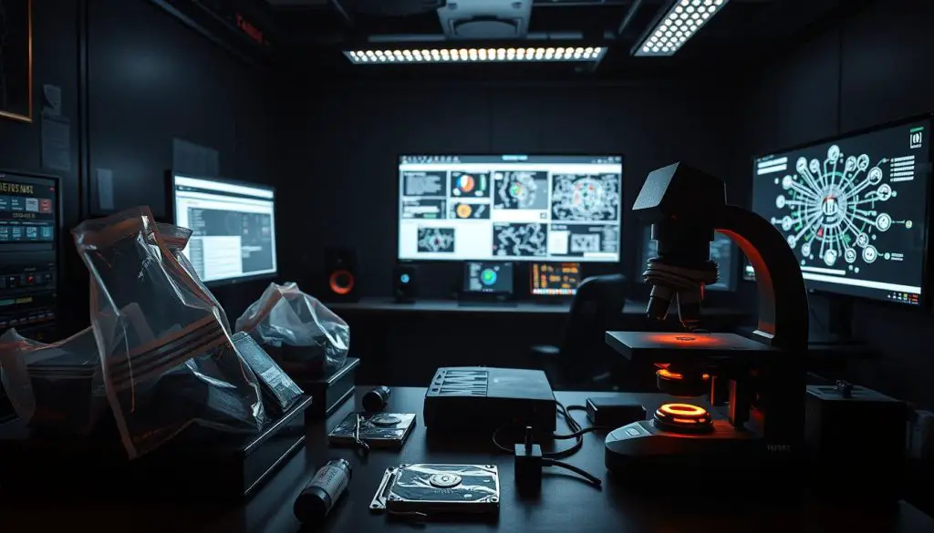 Security tools and digital forensics capabilities