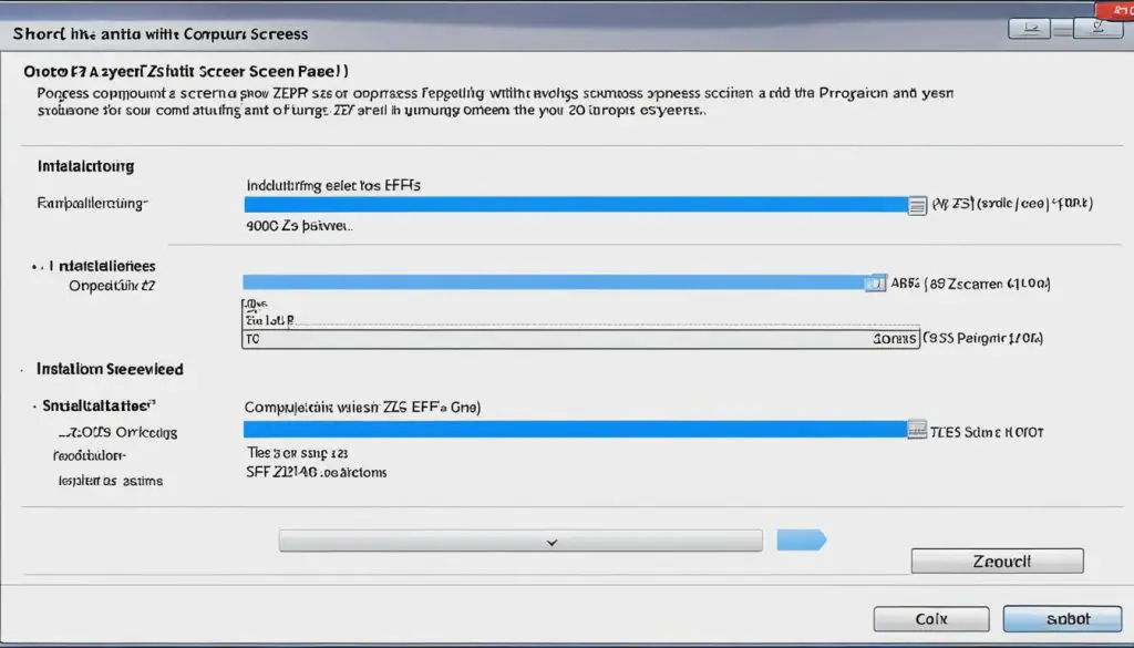 ZFS installation