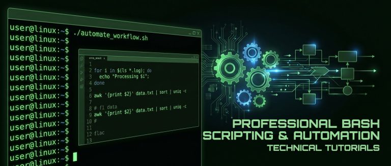Bash scripting tutorial for beginners 2026