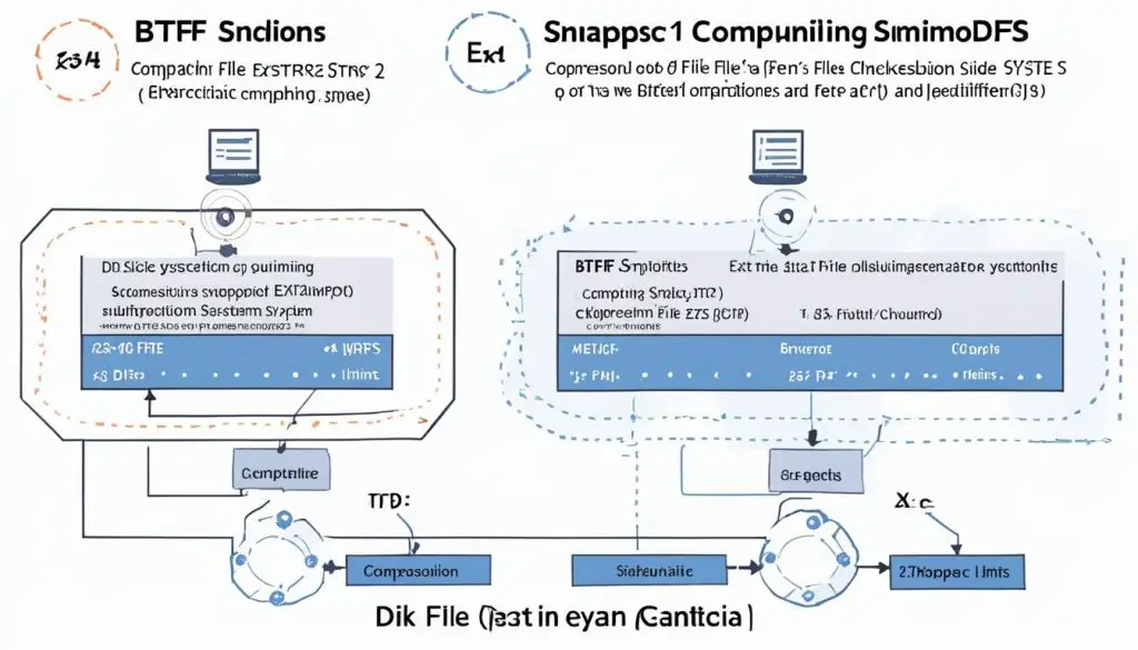 ext4 vs btrfs features