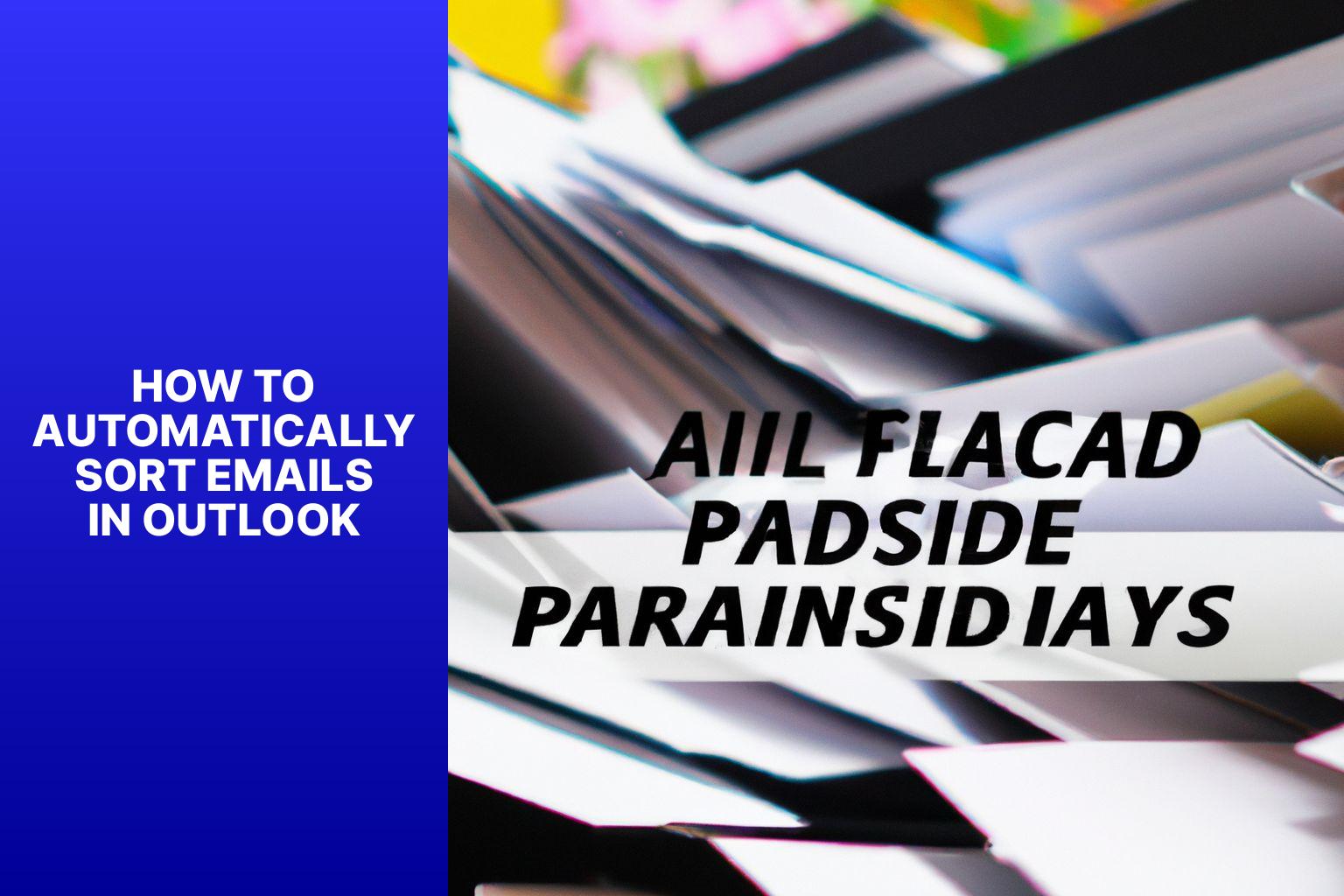 Automatically Sort Emails in Outlook: A Step-by-Step Guide