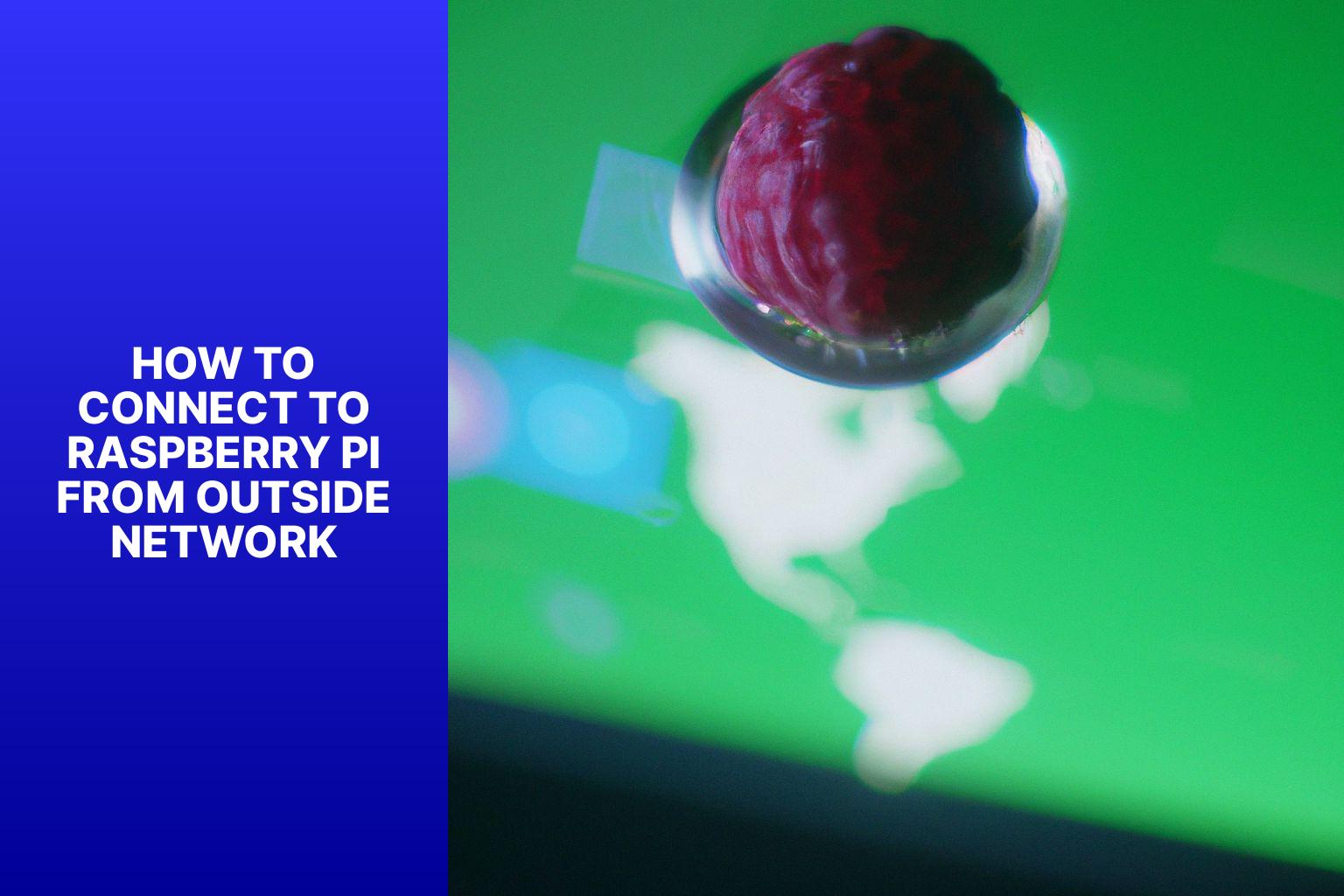 How To Connect To Raspberry Pi From Outside Network