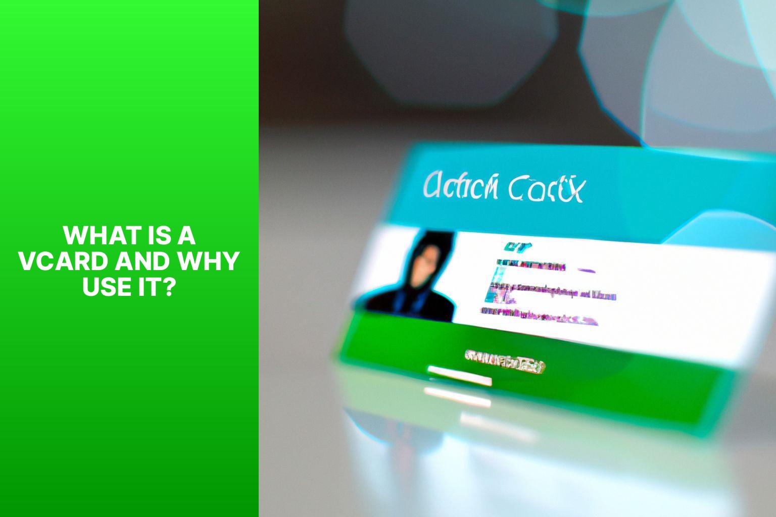 What is a vCard and Why Use It? - how to create a vcard in outlook 