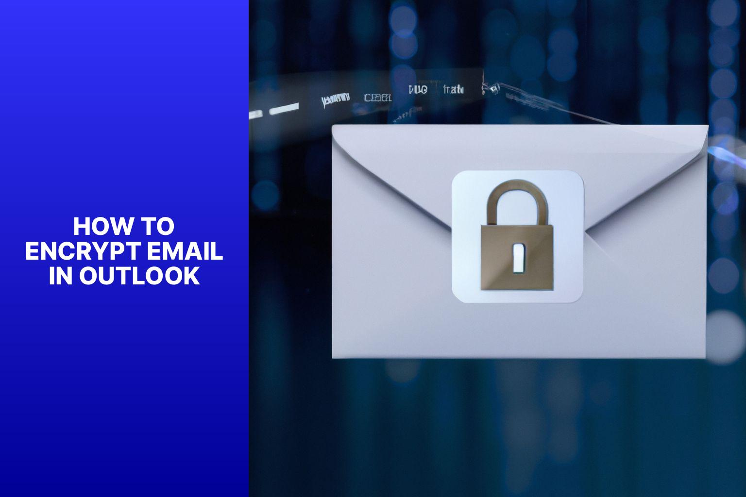 how to encrypt email in outlookph4d