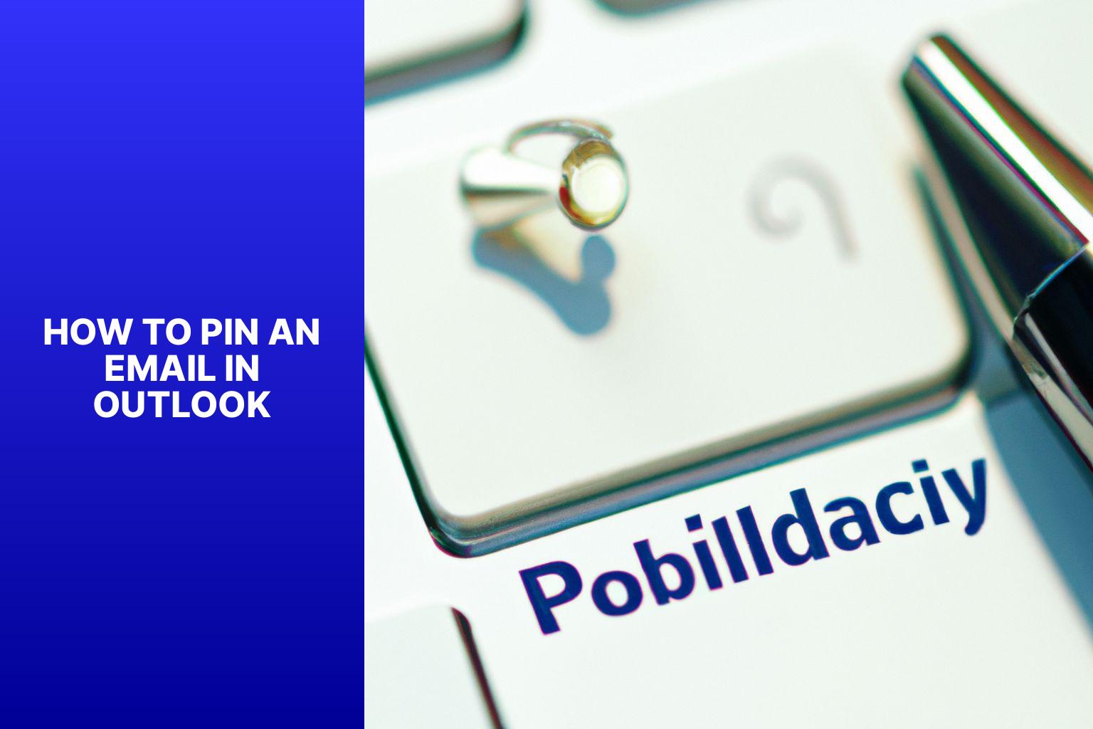 Pin an Email in Outlook how to pin an email in outlookufjv