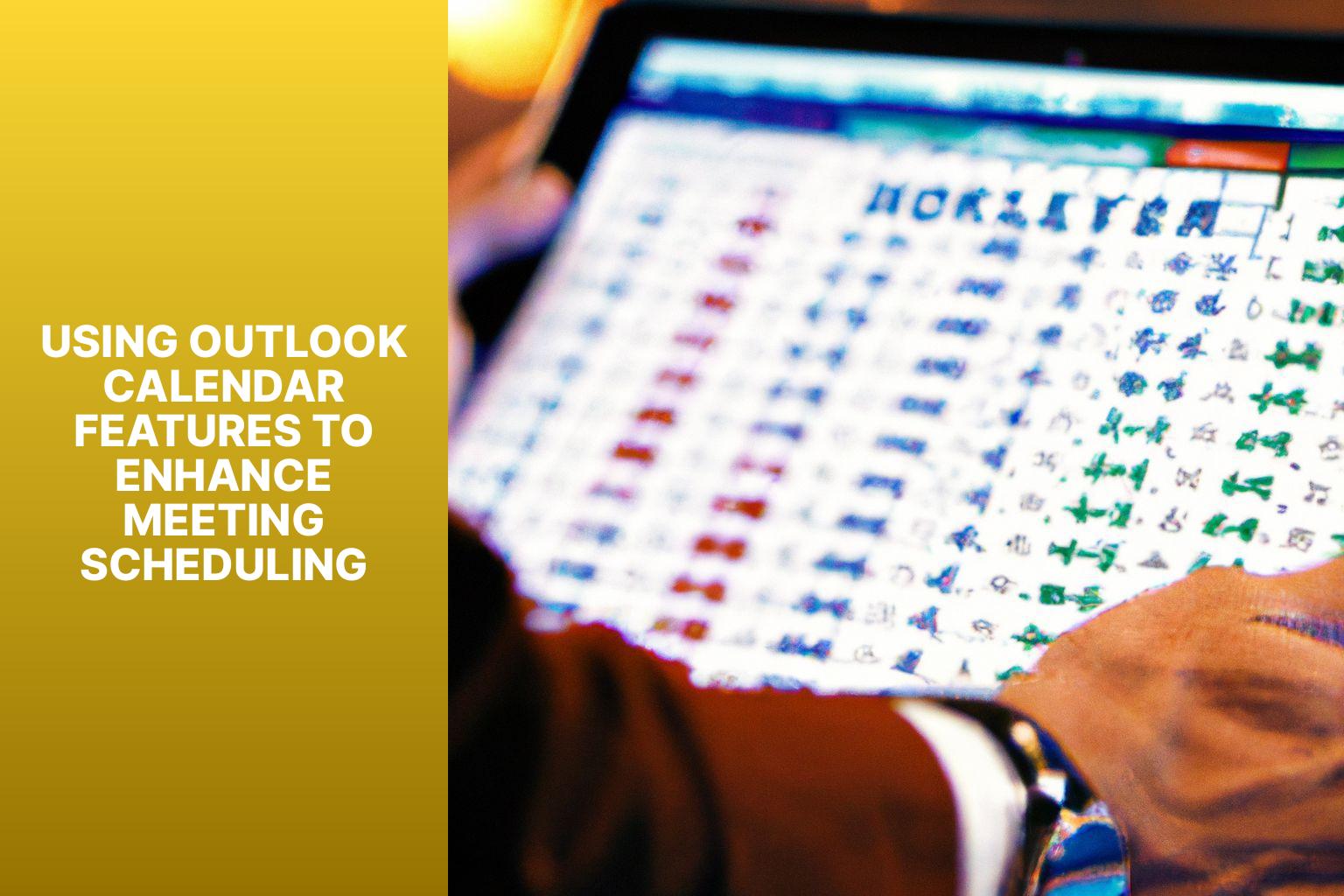 Using Outlook Calendar Features to Enhance Meeting Scheduling - how to schedule a meeting in outlook 