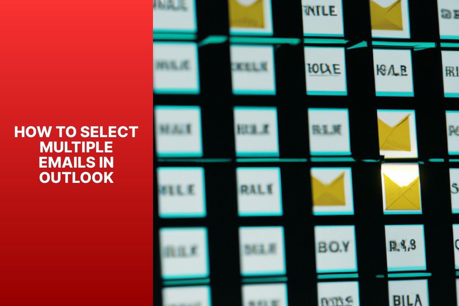 Effortless Guide: Selecting Multiple Emails in Outlook Made Easy