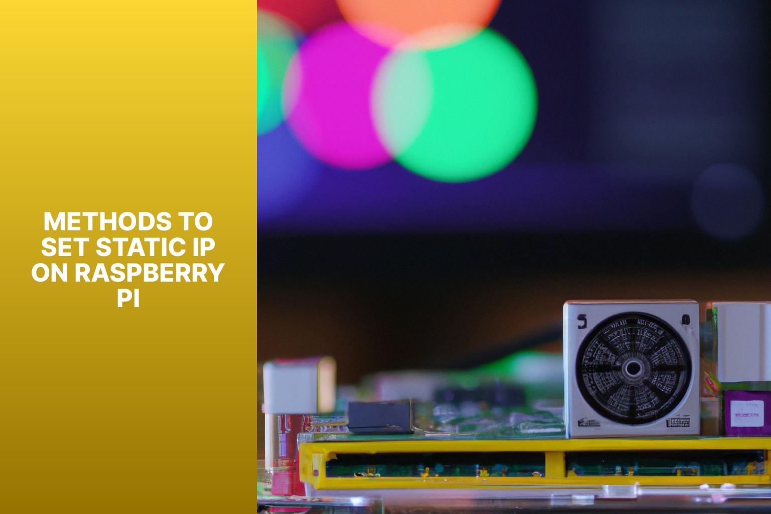 Methods to Set Static IP on Raspberry Pi - how to set static ip on raspberry pi 