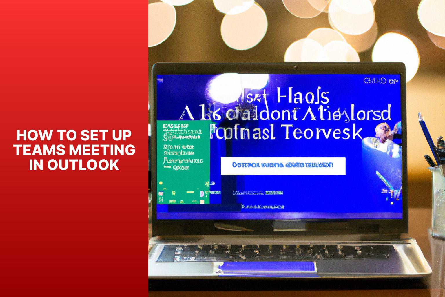 Setting Up Teams Meeting in Outlook how to set up teams meeting in outlookc2nt