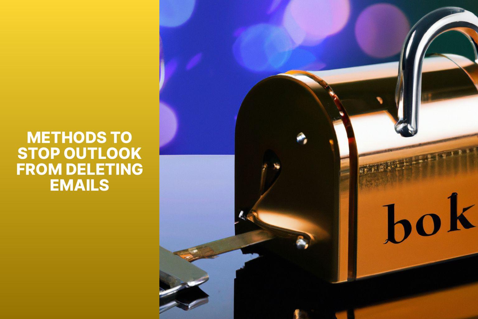 Methods to Stop Outlook from Deleting Emails - how to stop outlook from deleting emails 