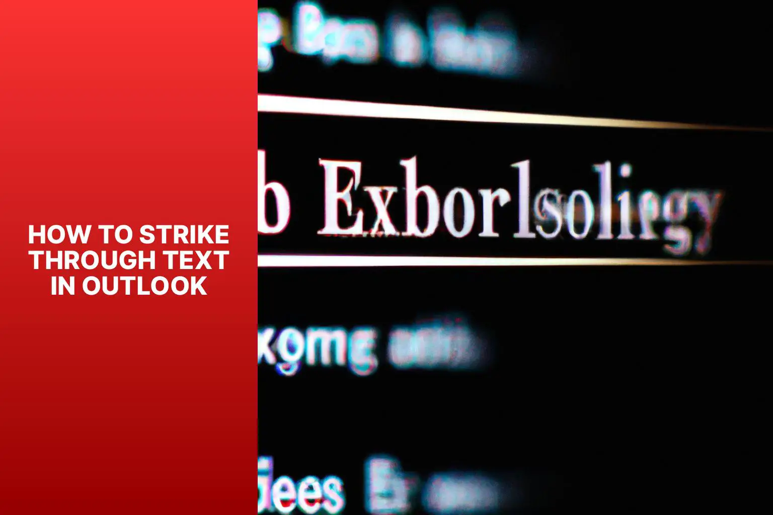 Ultimate Guide: How to Strike Through Text in Outlook for Effortless Editing