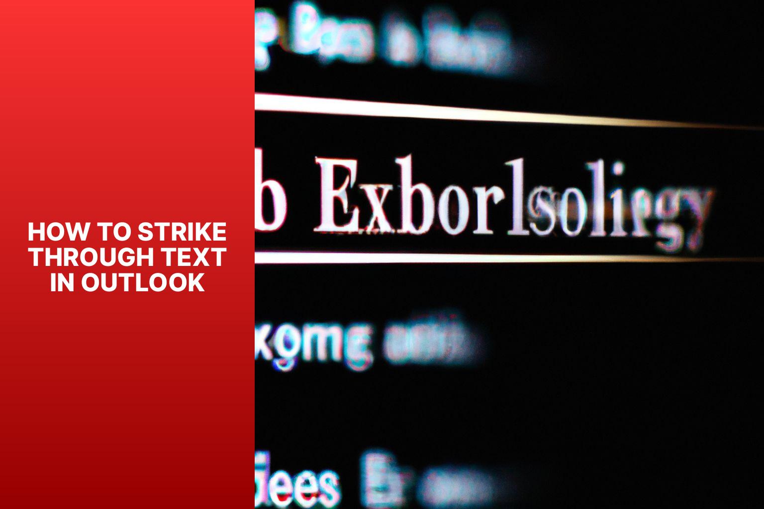 outlook strike through how to strike through text in outlookmtwf