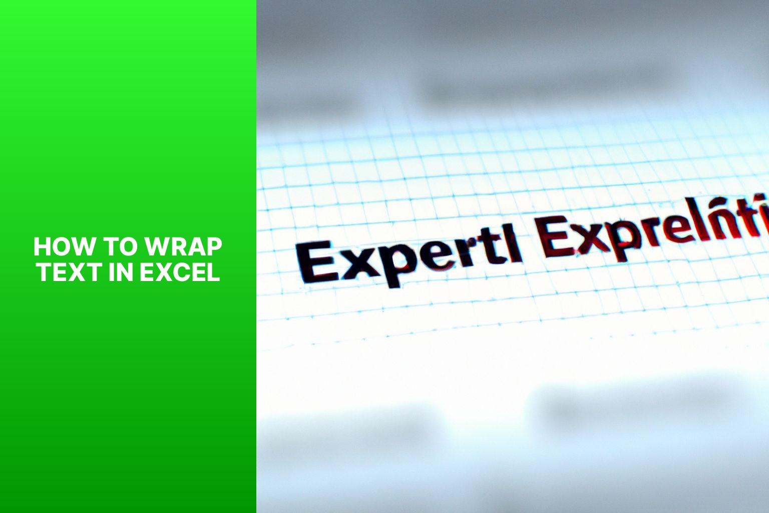 excel text wrap how to wrap text in