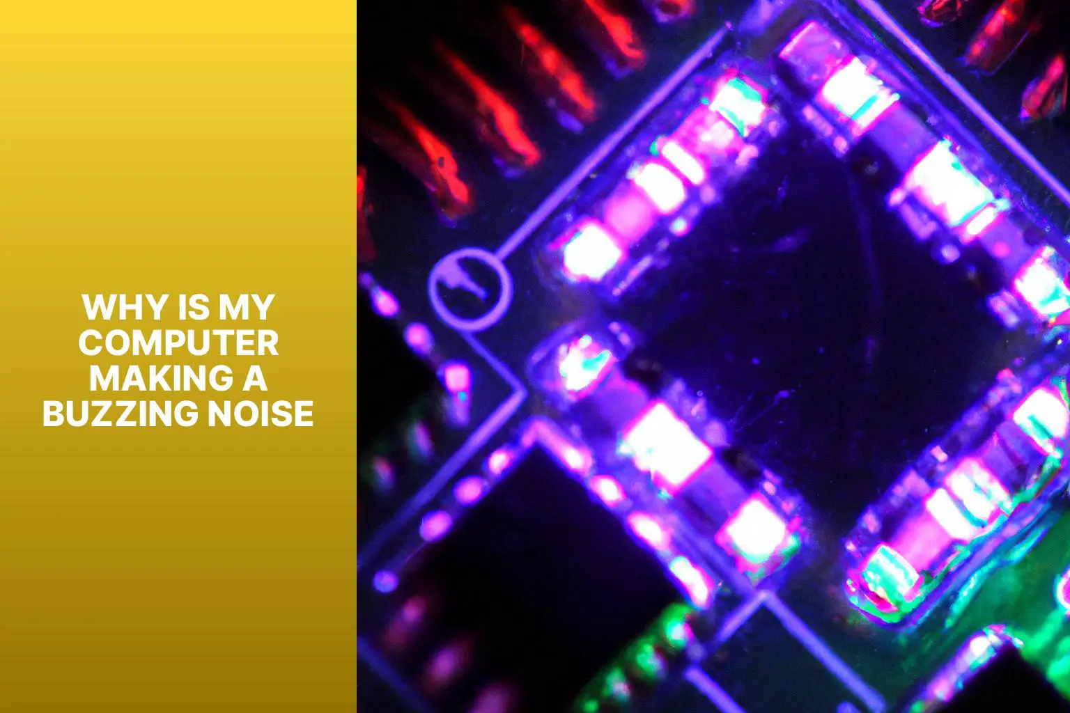 Troubleshooting Guide: Why Is My Computer Making a Buzzing Noise?